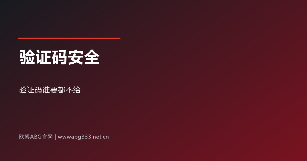 验证码安全提示示意图